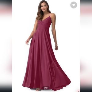 Azazie Avelina Mulberry size 10